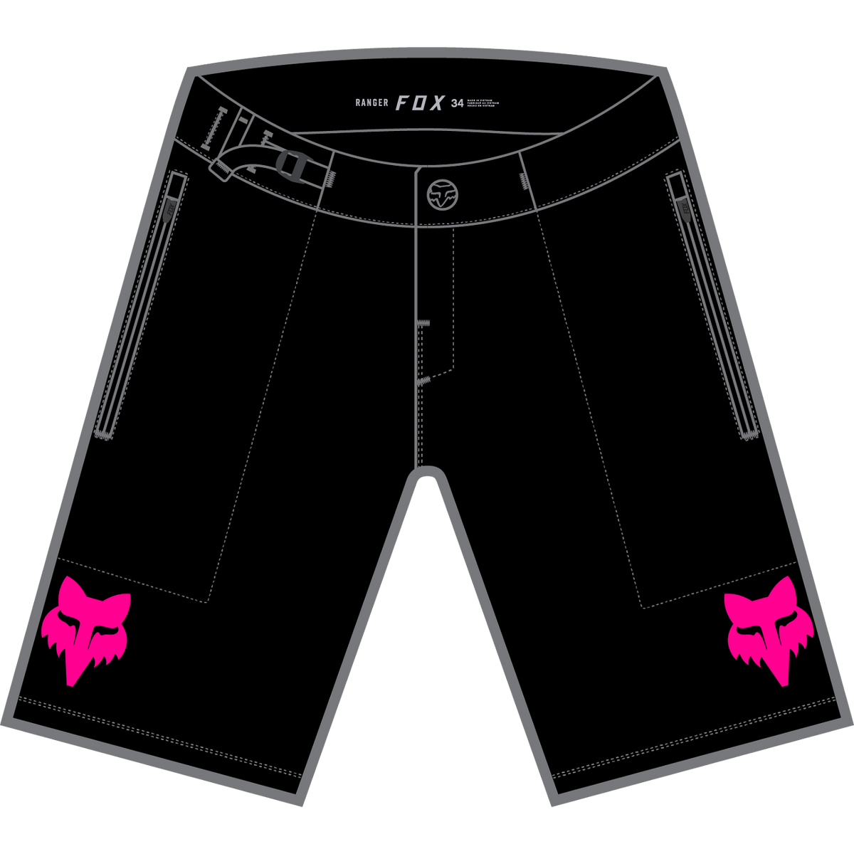 Youth Ranger Taunt Lined Shorts