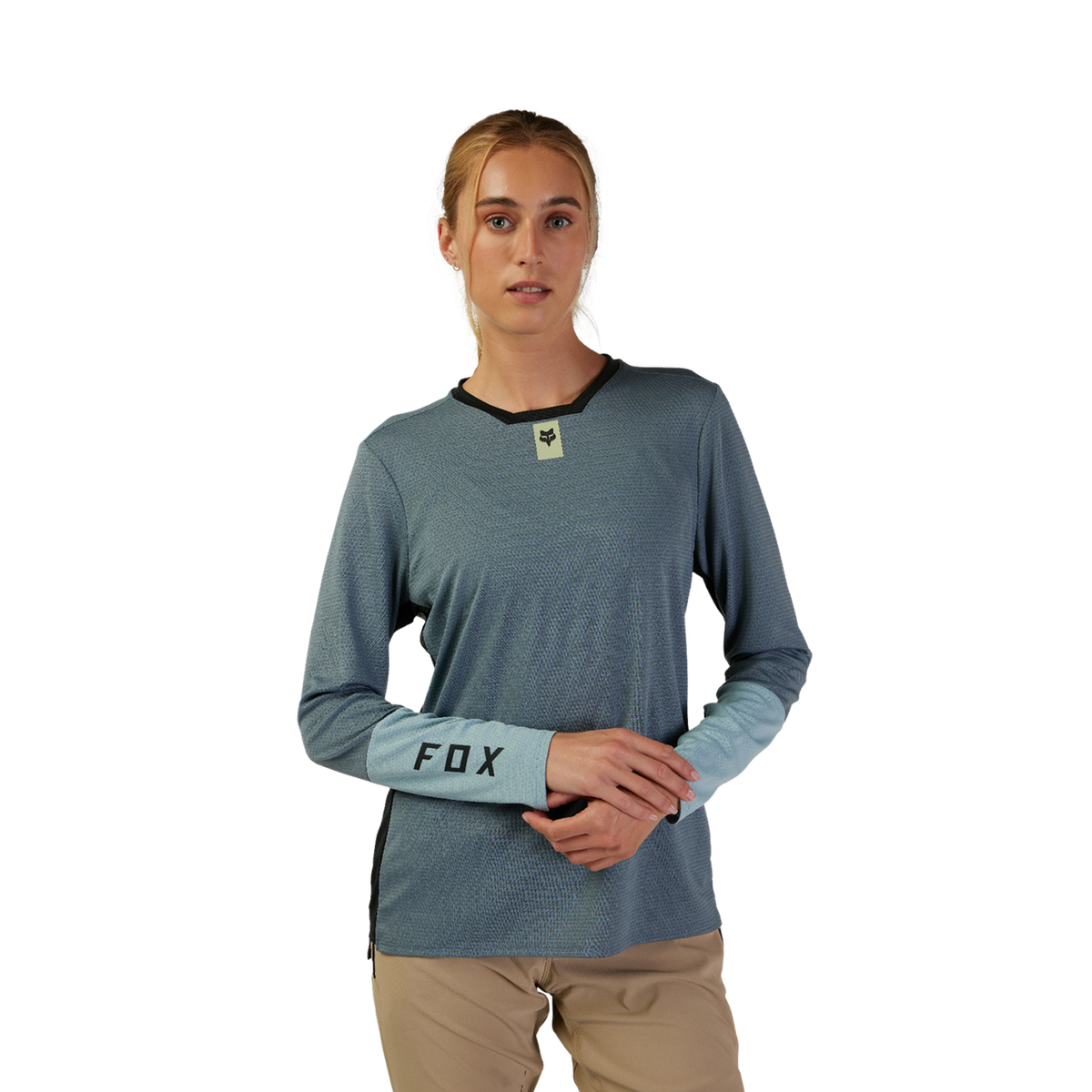 Womens Defend Long Sleeve Jersey